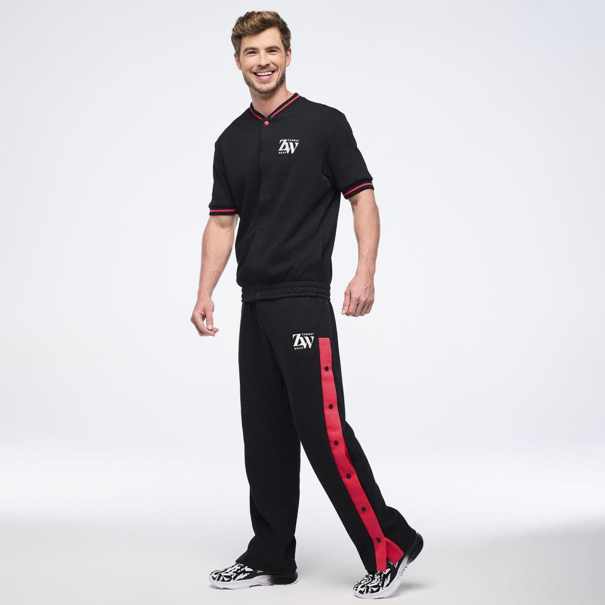 Zumba Haus Men's Short Sleeve Bomber Jacket