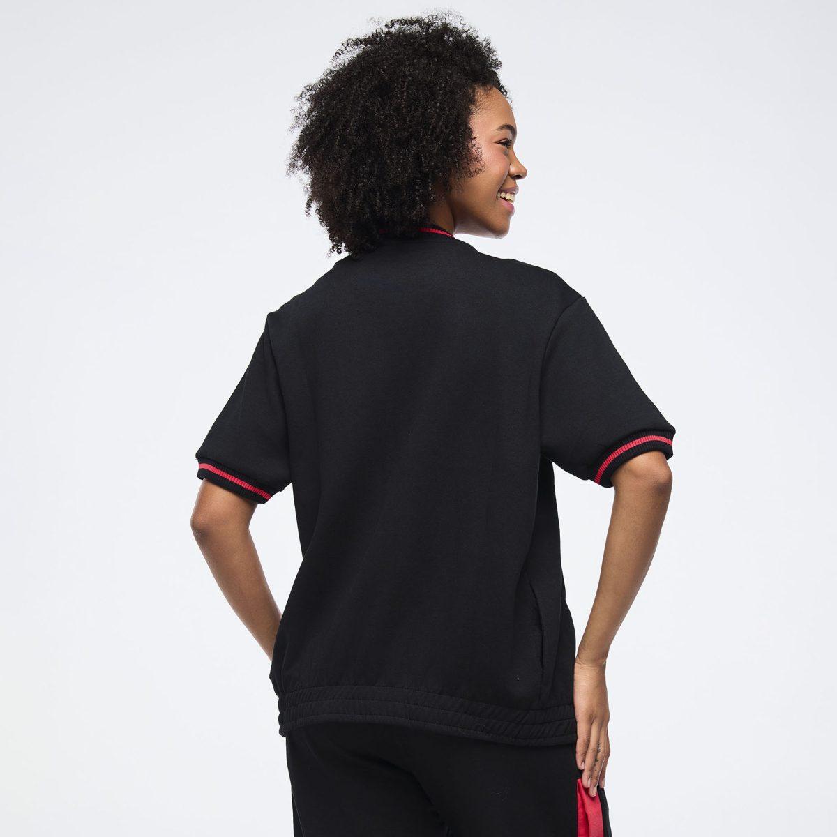 Zumba Haus Men's Short Sleeve Bomber Jacket