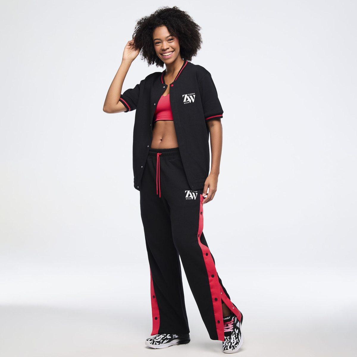 Zumba Haus Men's Short Sleeve Bomber Jacket