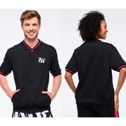 Zumba Haus Men's Short Sleeve Bomber Jacket