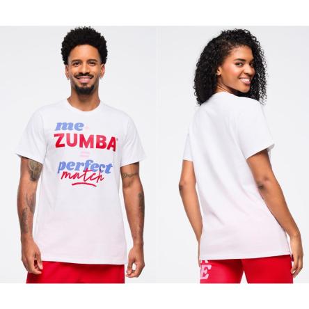 Zumba Love Crew Neck Tee - White