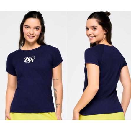 Zumba Out Loud Fitted Cap Sleeve Top