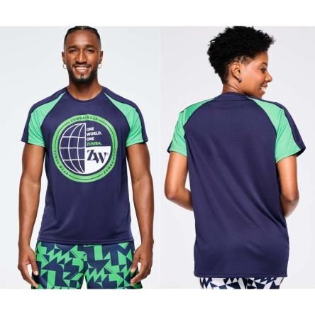 Zumba Out Loud Men's Raglan Crew Neck