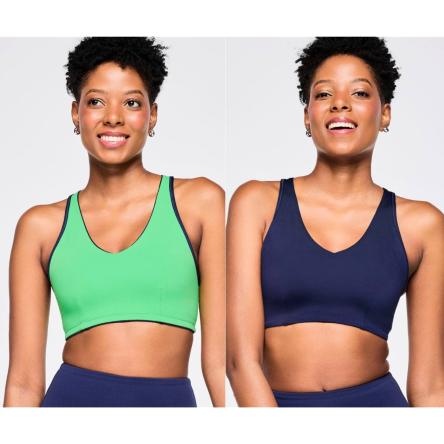 Zumba Out Loud Reversible Racerback Bra