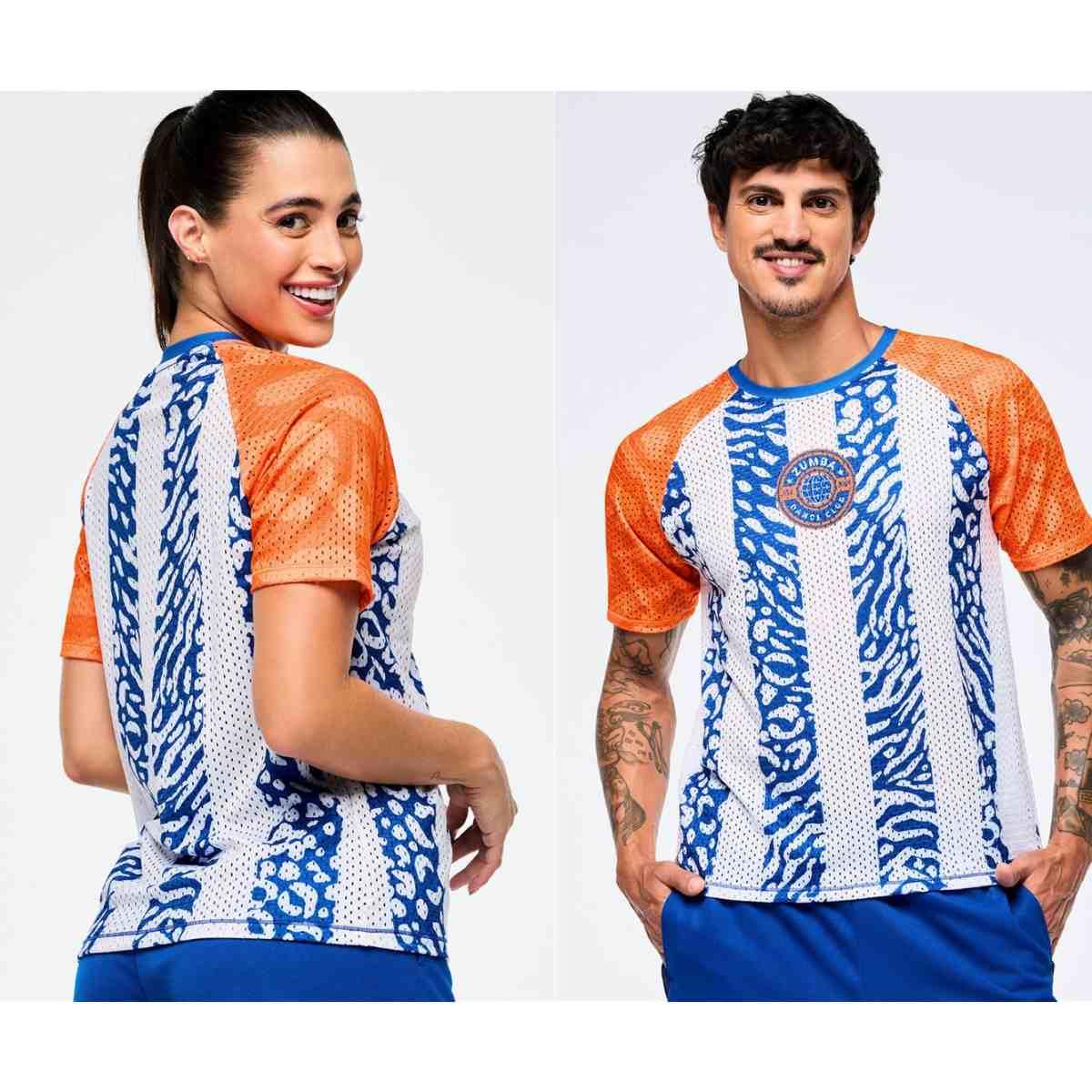 Victory Mesh Crew Neck Raglan Sleeve Top