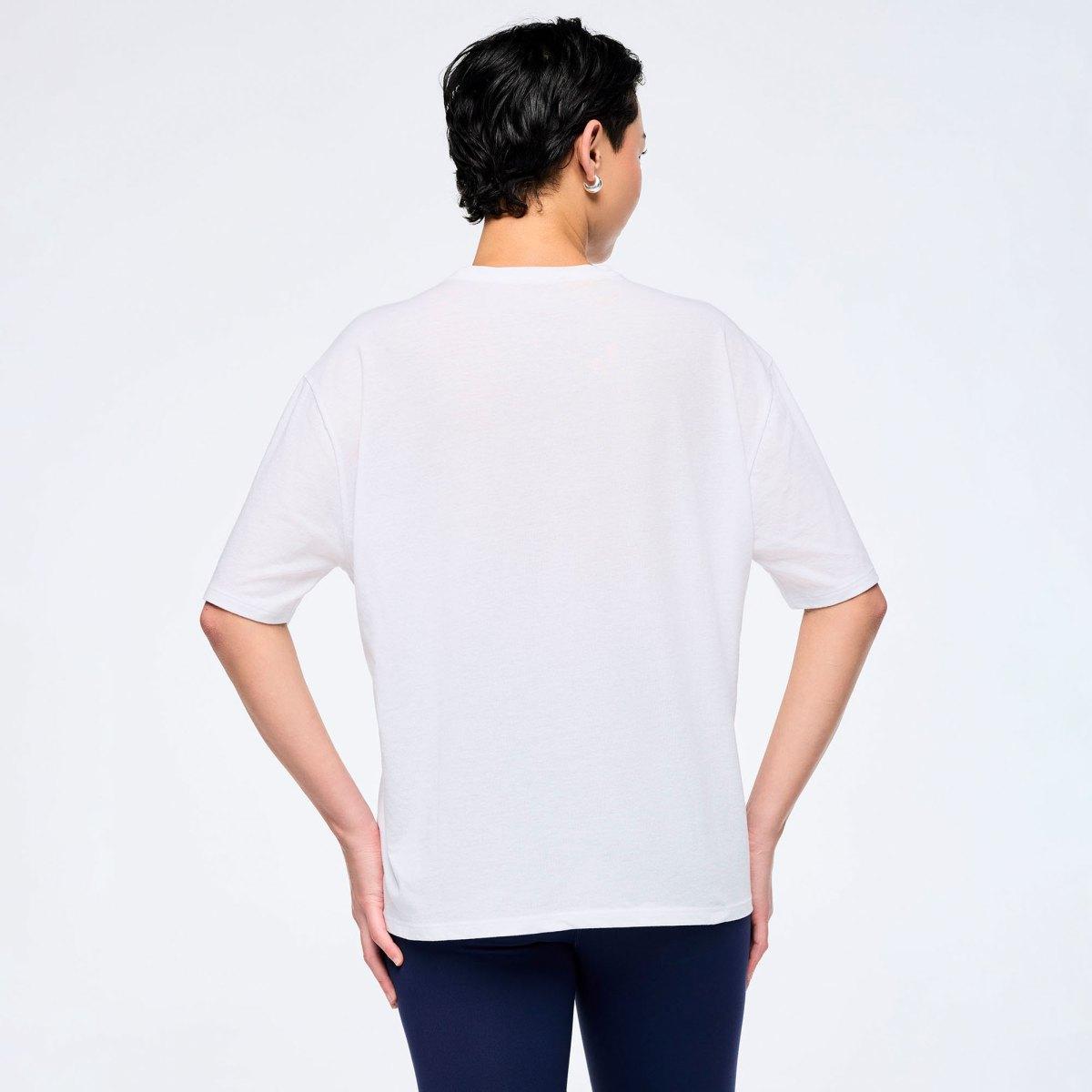 Victory Boxy Top With Turnback Hems