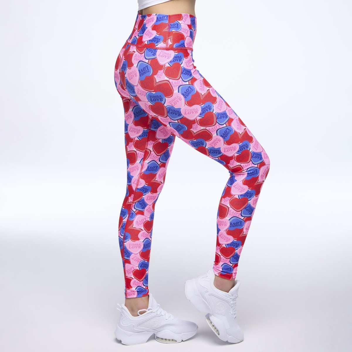 Zumba Love High Waisted Ankle Legging