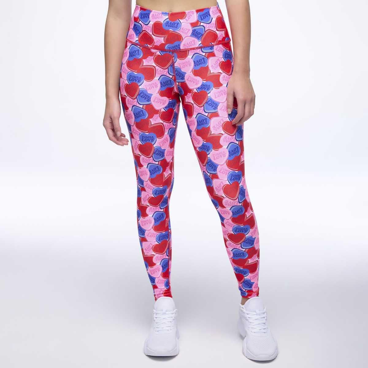 Zumba Love High Waisted Ankle Legging
