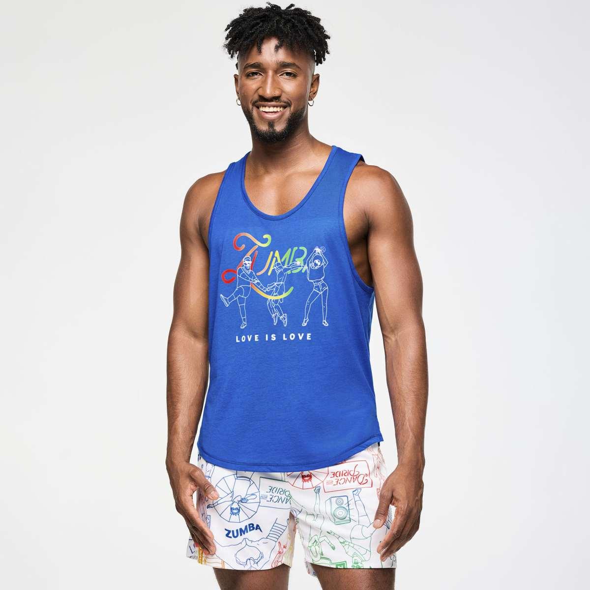 Zumba Men's Sleeveless Tank