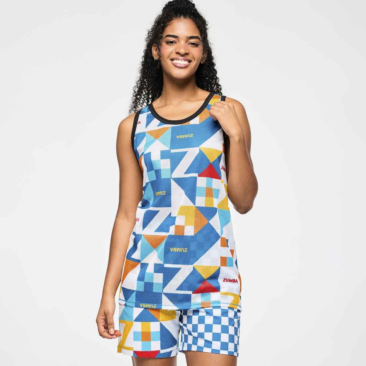 Zumba Rays Men's Basketball Tank
