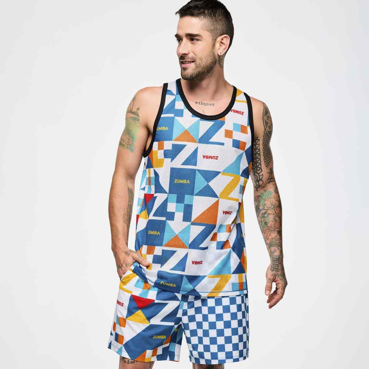 Zumba Rays Men's Basketball Tank