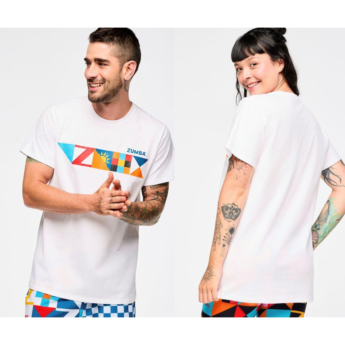 Zumba Rays Crew Neck Tee