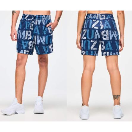 Blue Jean Mesh Shorts