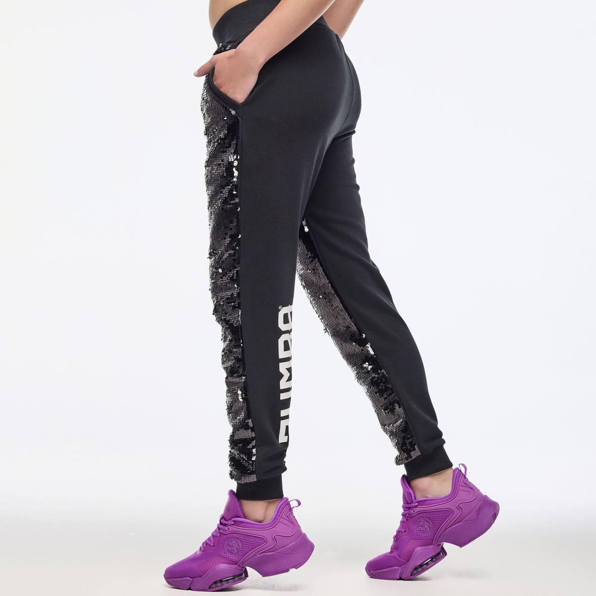 Zumba Libre Sequin Knit Joggers