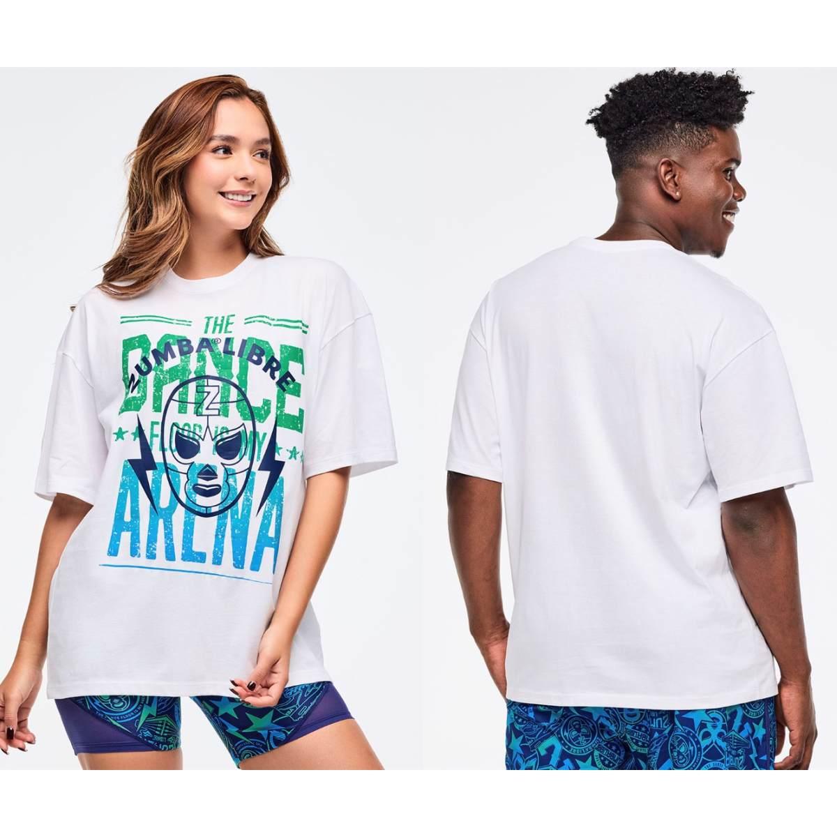 Zumba Libre Oversized Drop Shoulder Tee