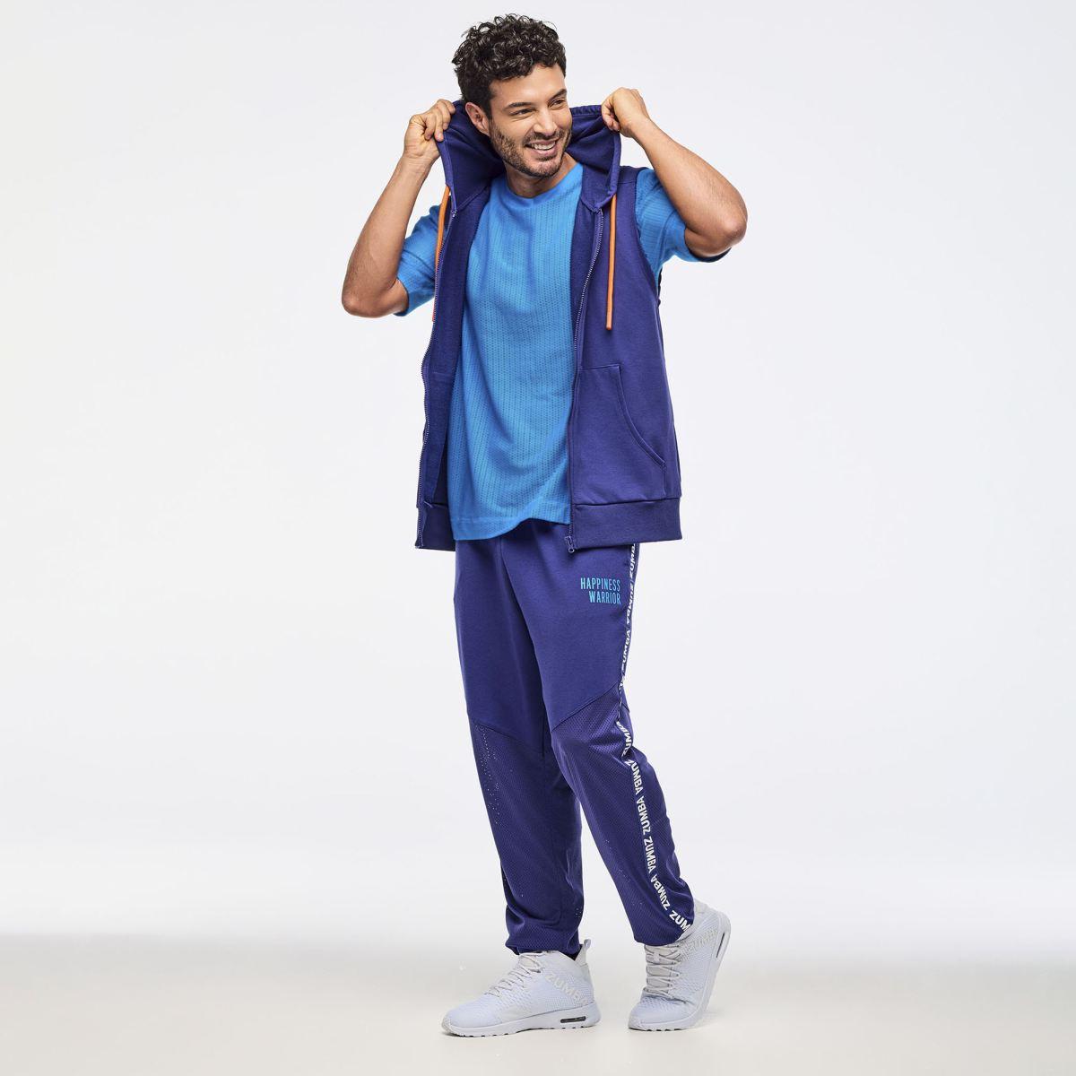 Zumba Libre Men's Sleeveless Zip-Up Hoodie