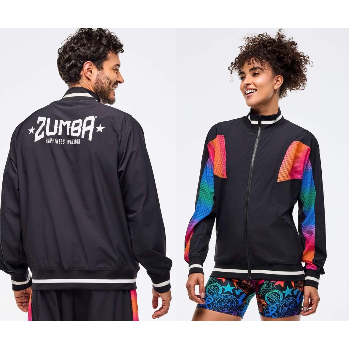Zumba Libre Men's Oversized Dolman Track Jacket