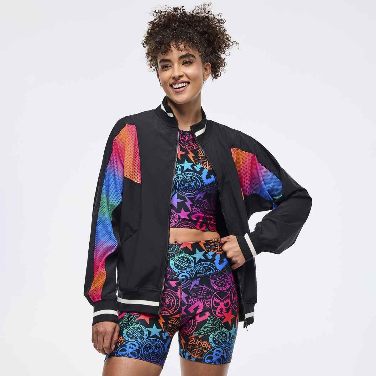 Zumba Libre Men's Oversized Dolman Track Jacket
