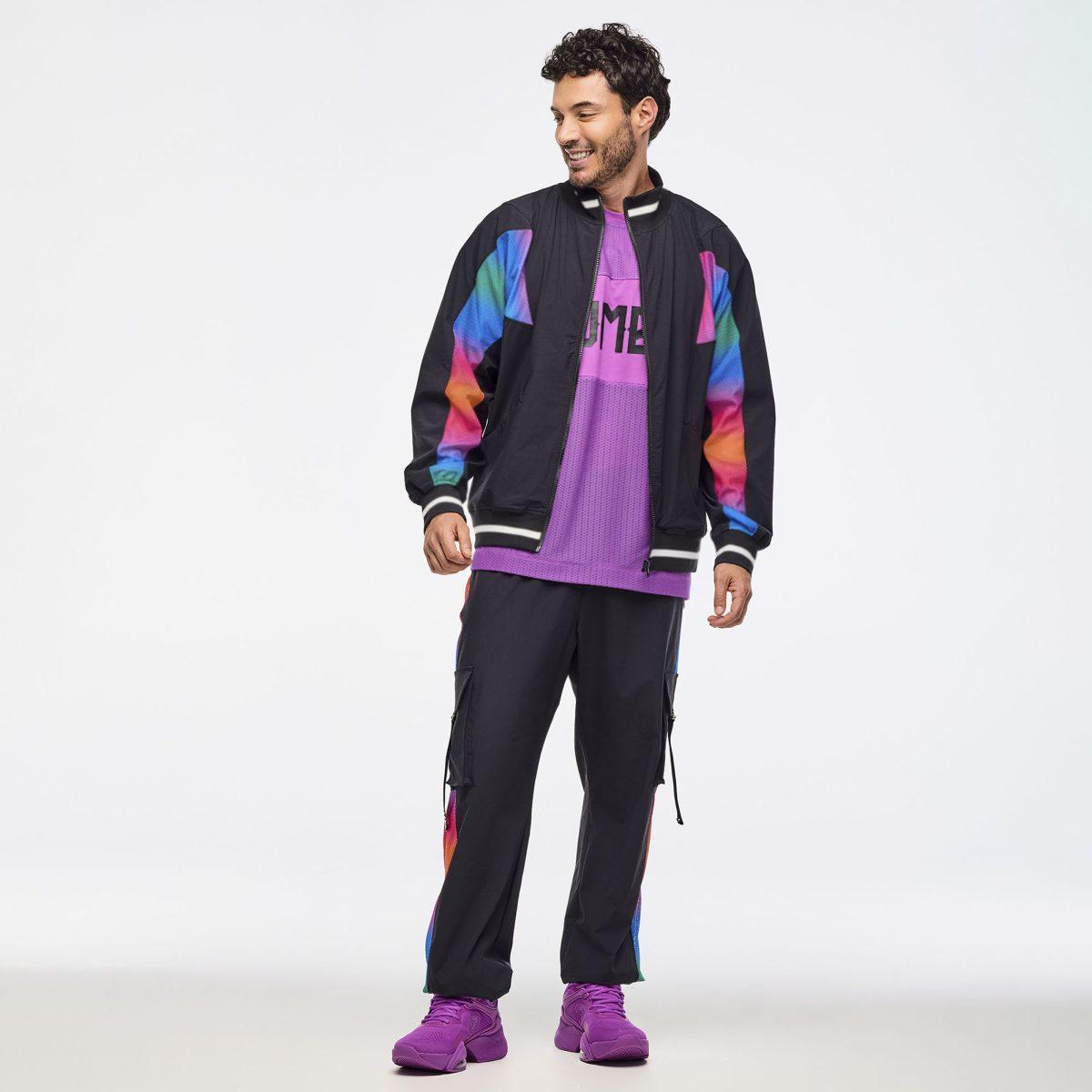 Zumba Libre Men's Oversized Dolman Track Jacket