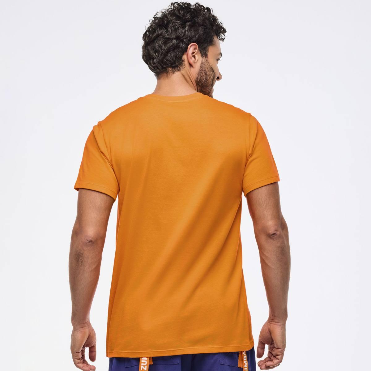 Zumba Libre Crew Neck Tee - Orange Punch