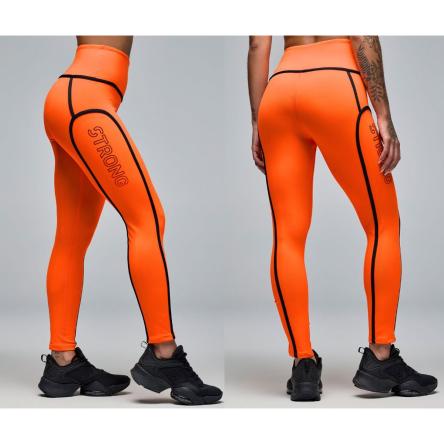 STRONG iD High Waisted Ankle Legging With Strapping