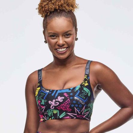 Sizzlin' Scoop Bra With Cross Back Straps