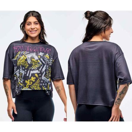 Sizzlin' Mesh Boxy Crop Top