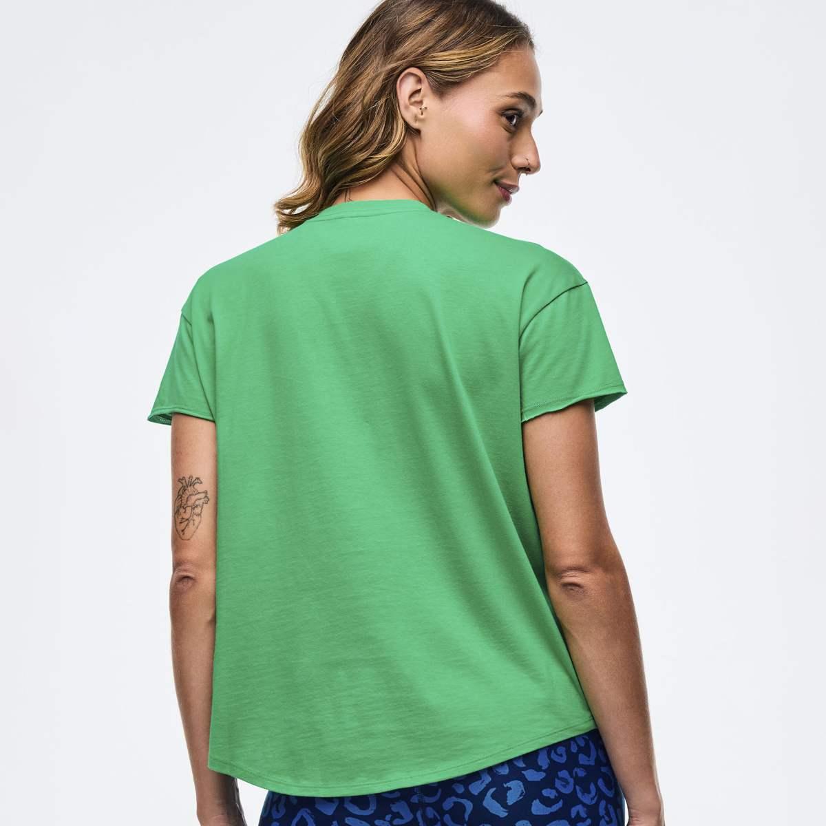 Sizzlin' High Low Crew Neck Top