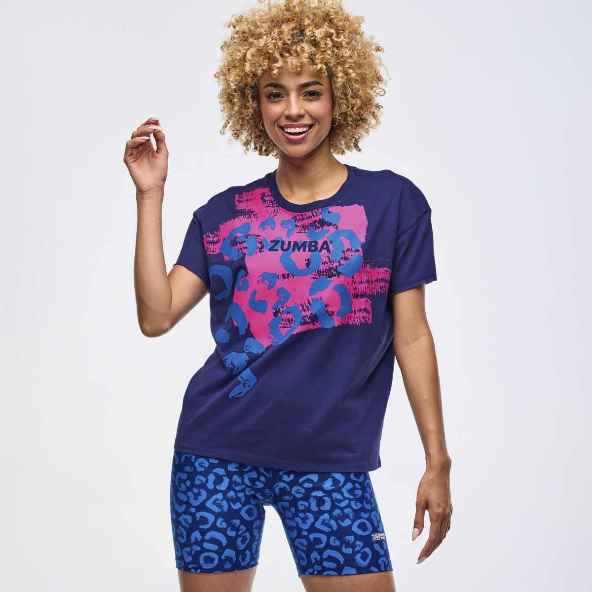 Sizzlin' High Low Crew Neck Top