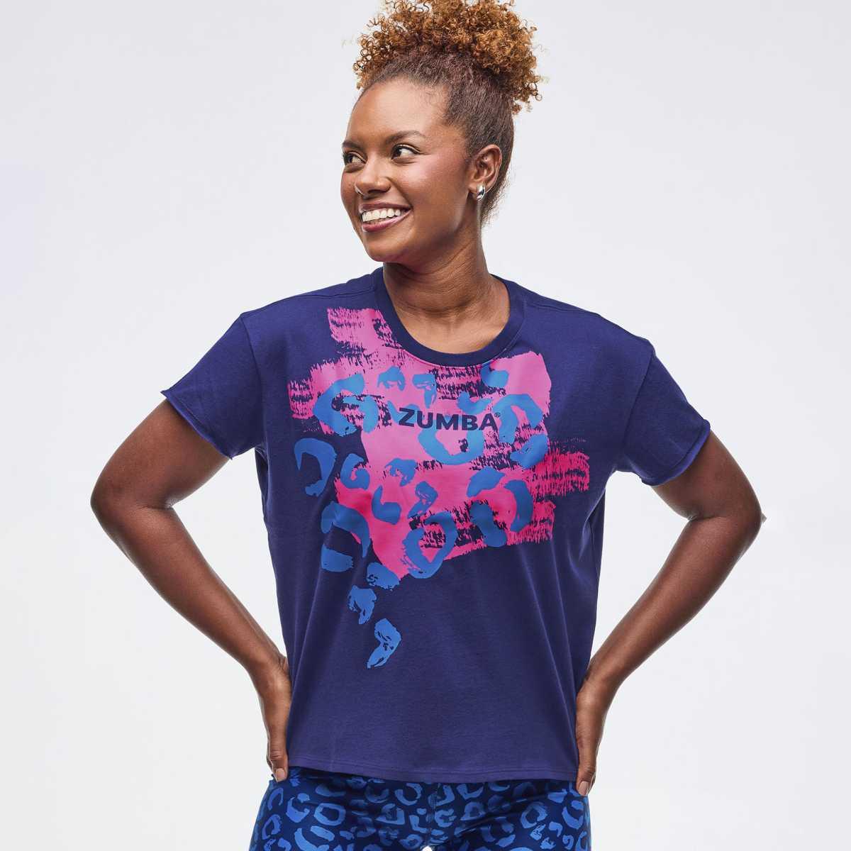 Sizzlin' High Low Crew Neck Top