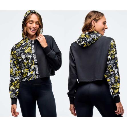 Sizzlin' Woven Zip-Up Hoodie
