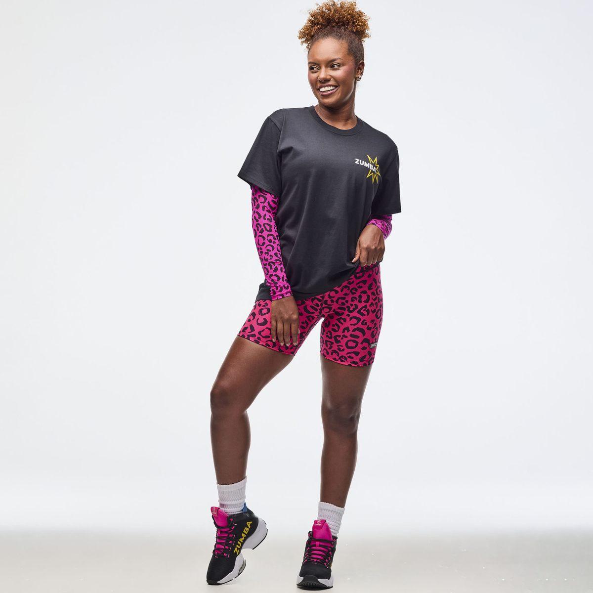 Sizzlin' Crew Neck Tee - Bold Black