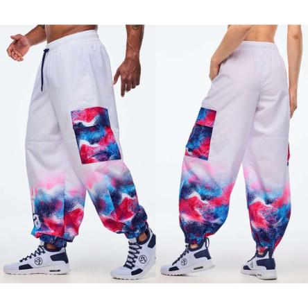 Apres Zumba Baggy Parachute Cargo Pants