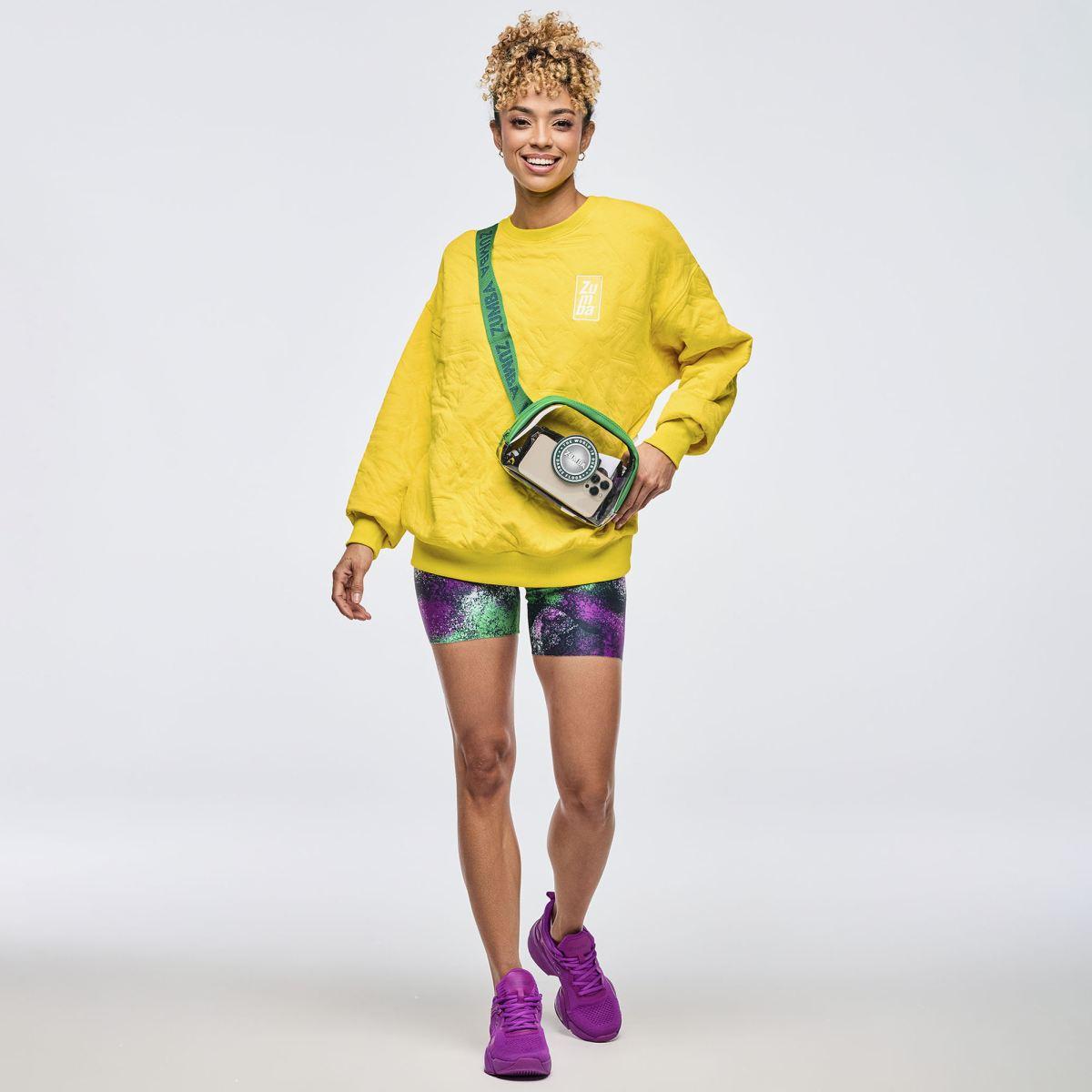 Apres Zumba Oversized Pullover Sweatshirt