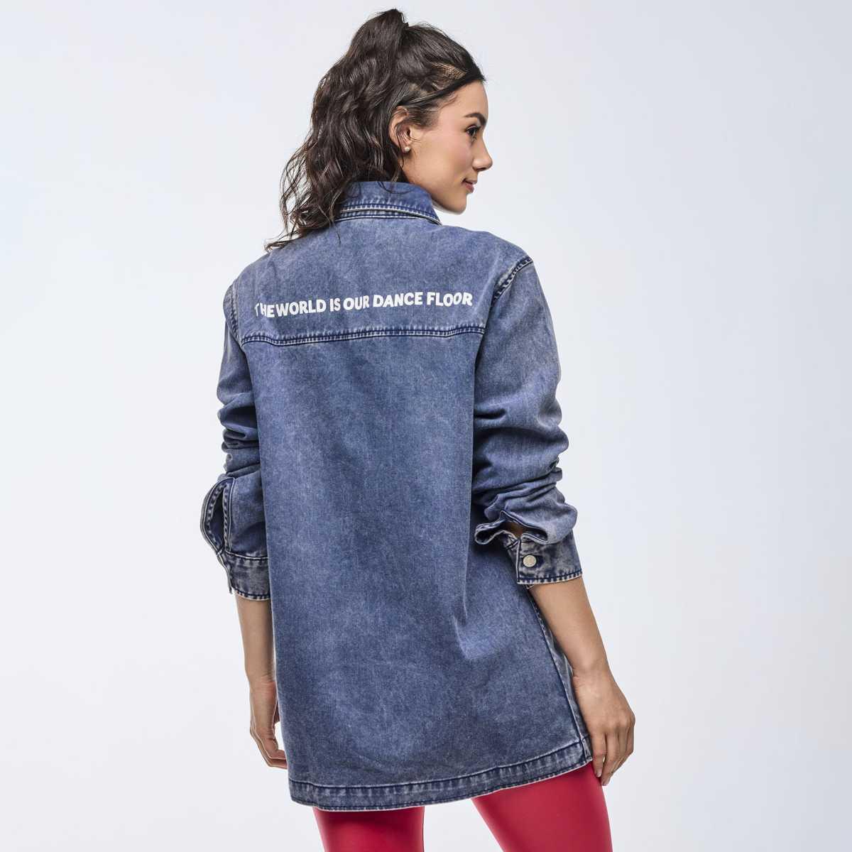 Apres Zumba Button-Up Shacket