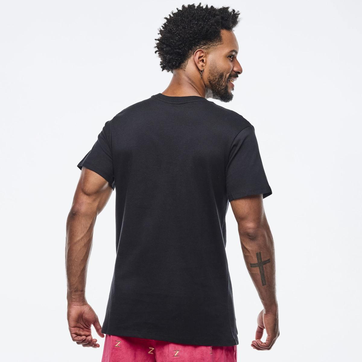 Zumba Holiday Unisex Crew Neck Tee - Black