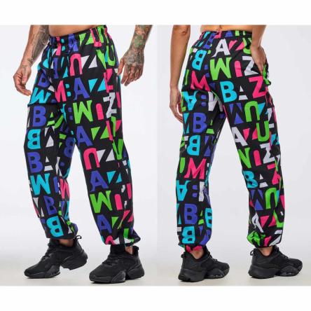 Neon Baggy Woven Pants