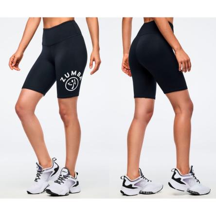 Zumba Basic High Waisted Biker Shorts