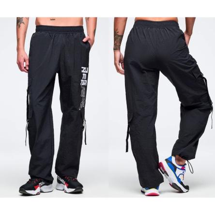 Eastern Flavor High Rise Cargo Pants With Tassels