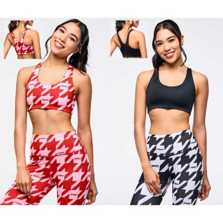 Zumba Amour Z-Lift Reversible Scoop Bra