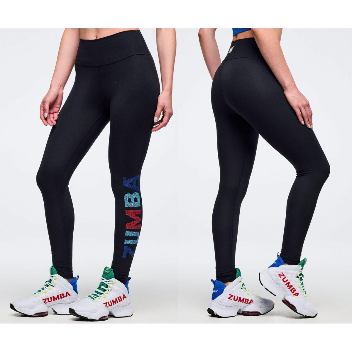 Latin Movement High Waisted Ankle Leggings