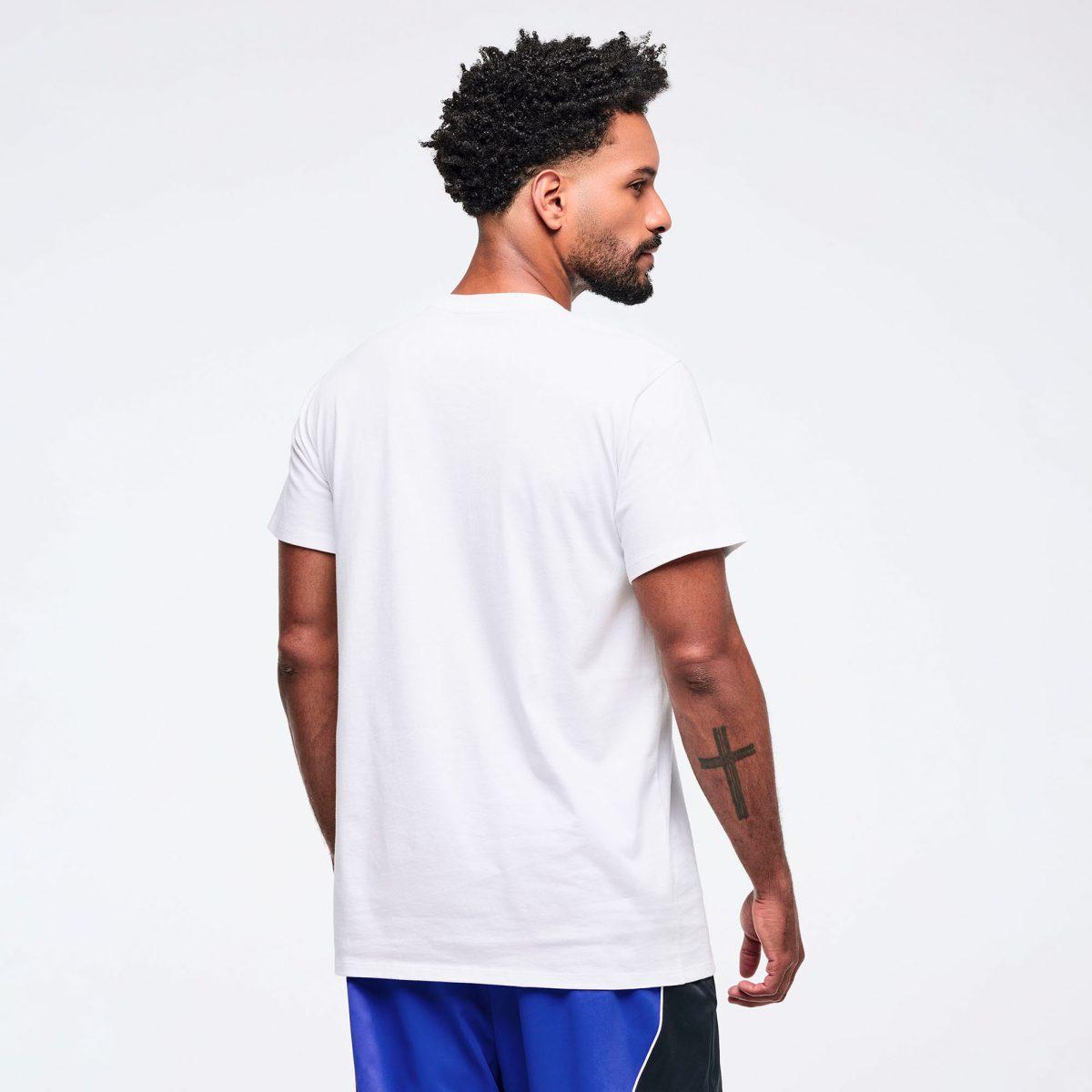 Latin Movement Unisex Crew Neck Tee - White