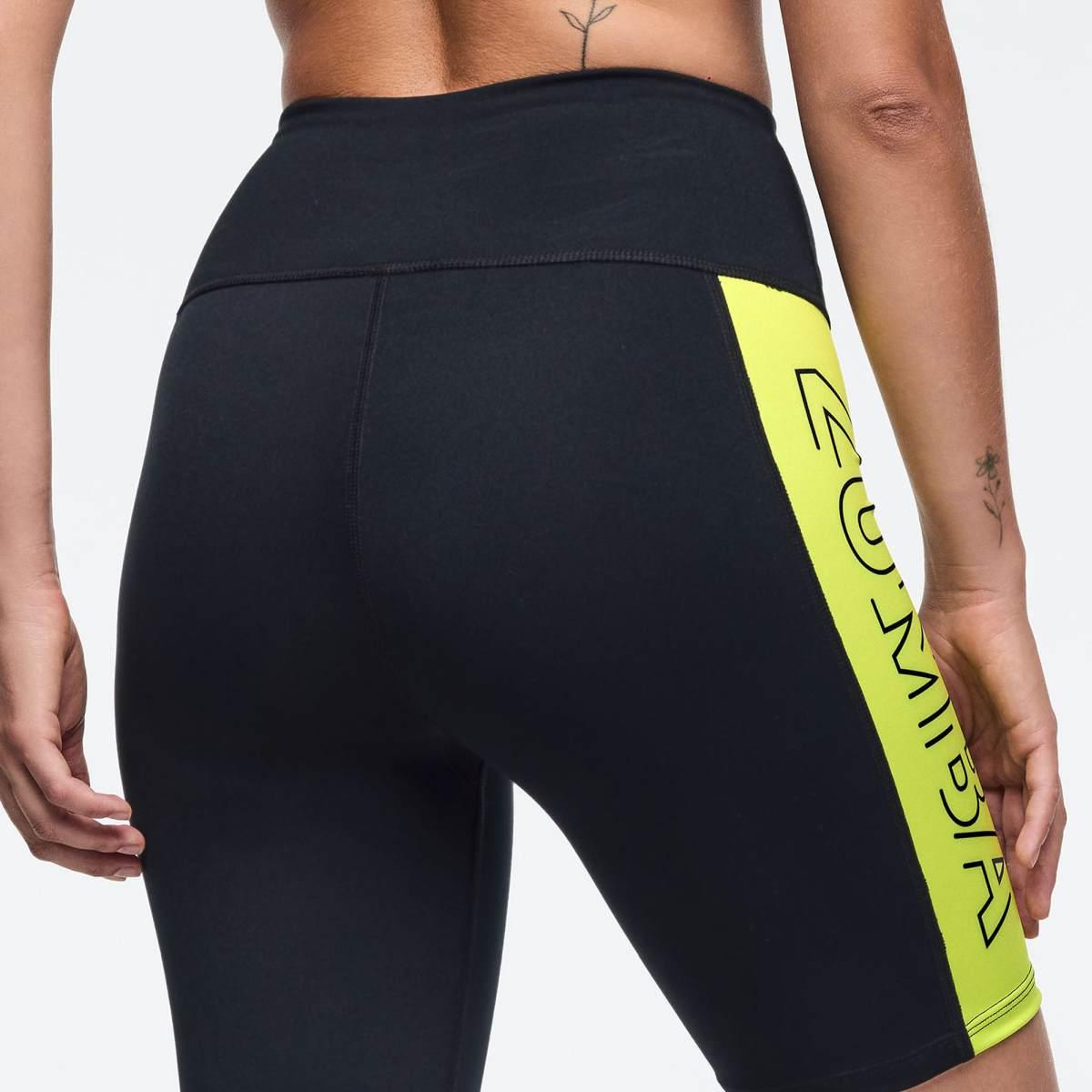 Zumba 25 High Waisted Biker Shorts