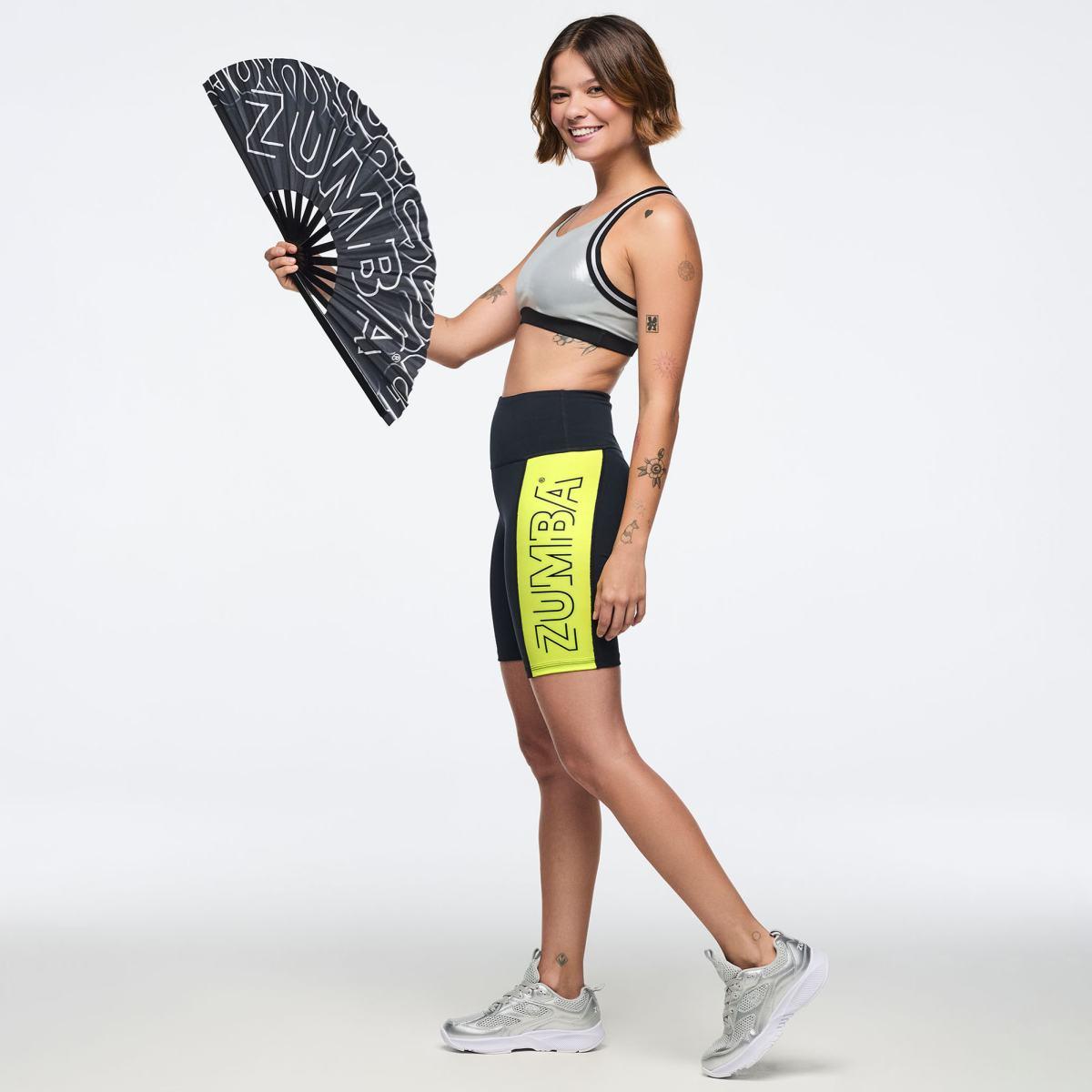 Zumba 25 High Waisted Biker Shorts