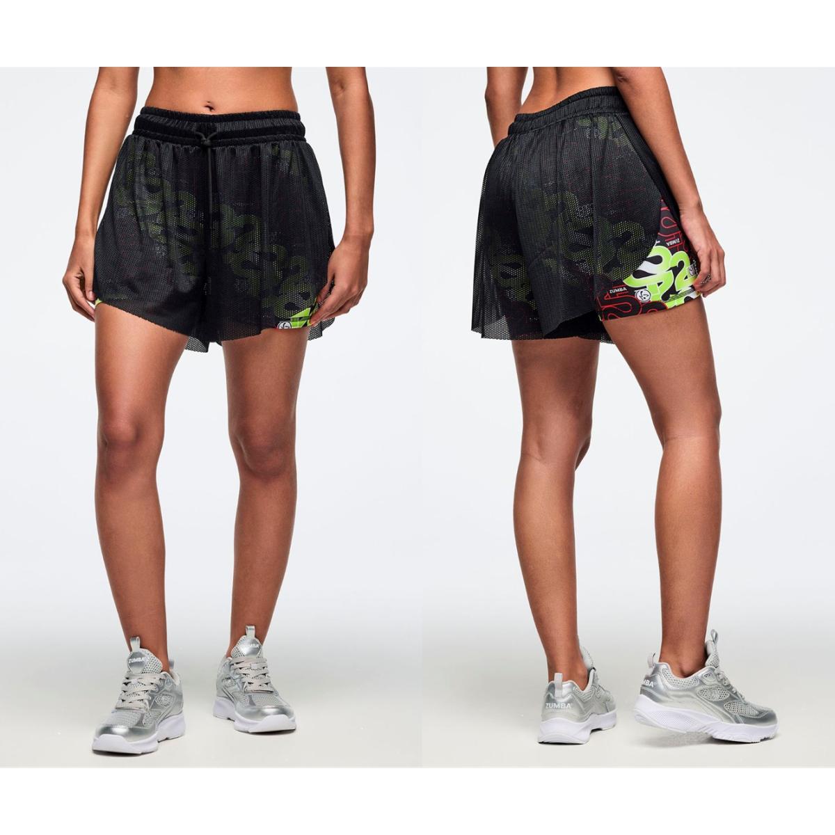 Zumba 25 Mesh Double Layer Skort