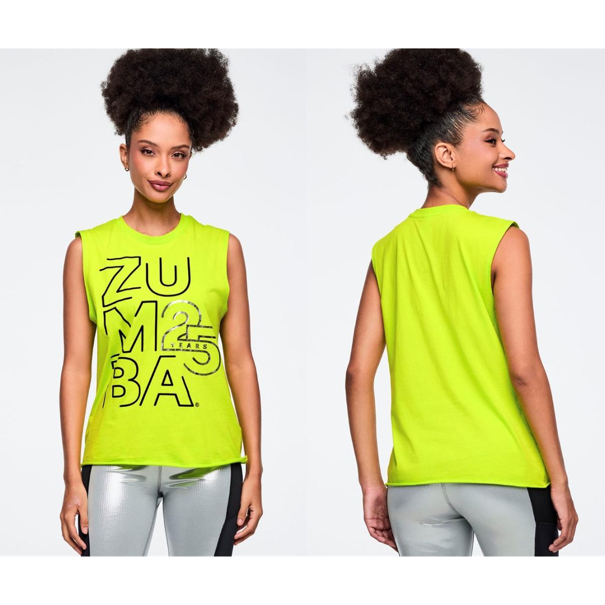 Zumba 25 Crew Neck Muscle Tank