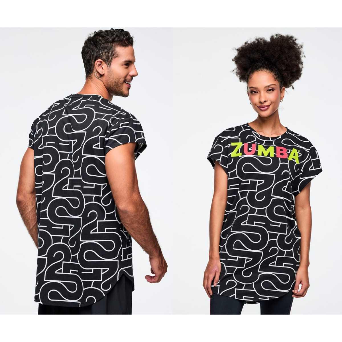 Zumba 25 Men's Round Hem Tee