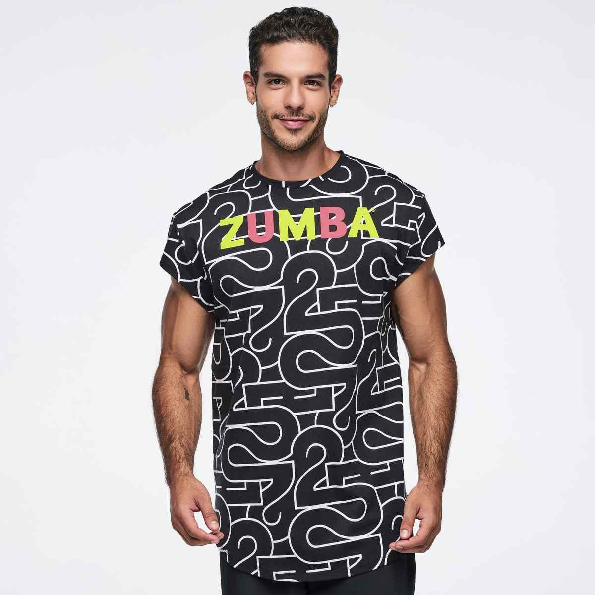 Zumba 25 Men's Round Hem Tee