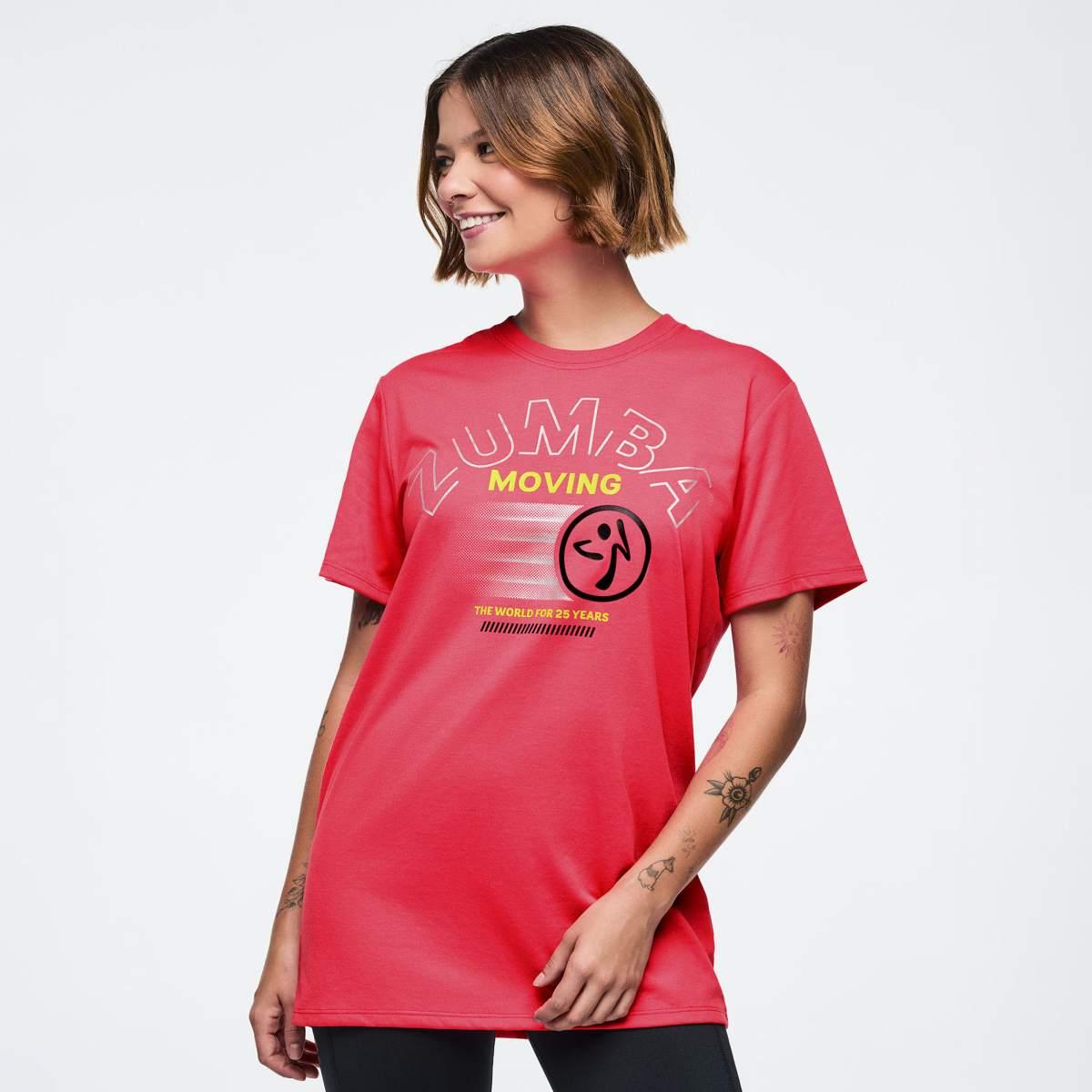 Zumba 25 Unisex Crew Neck Tee