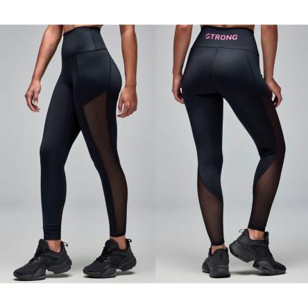 STRONG iD High Waisted Ankle Leggings With Inserts